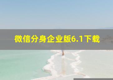 微信分身企业版6.1下载