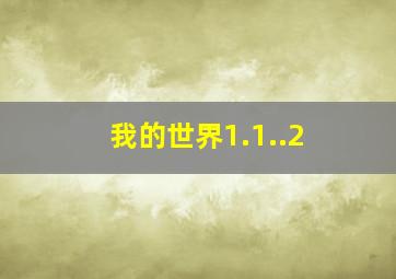 我的世界1.1..2