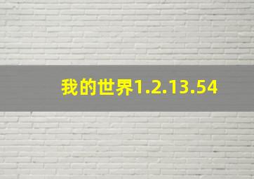 我的世界1.2.13.54