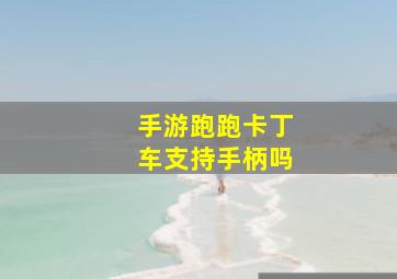 手游跑跑卡丁车支持手柄吗