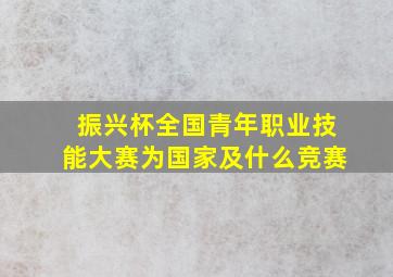 振兴杯全国青年职业技能大赛为国家及什么竞赛