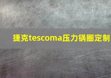 捷克tescoma压力锅圈定制