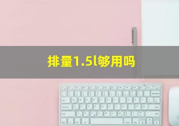 排量1.5l够用吗