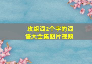 攻组词2个字的词语大全集图片视频