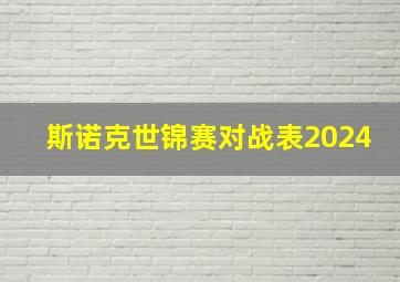 斯诺克世锦赛对战表2024