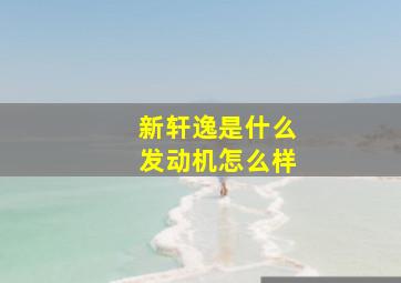 新轩逸是什么发动机怎么样