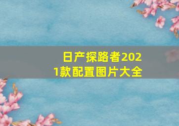 日产探路者2021款配置图片大全