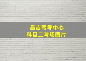 昌吉驾考中心科目二考场图片