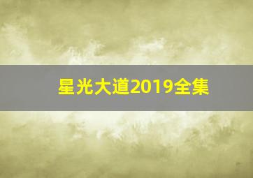 星光大道2019全集