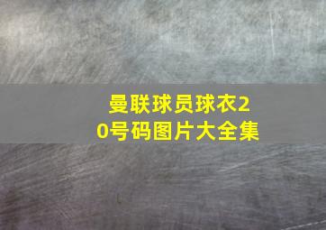 曼联球员球衣20号码图片大全集