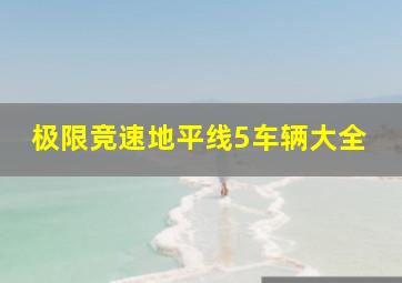 极限竞速地平线5车辆大全