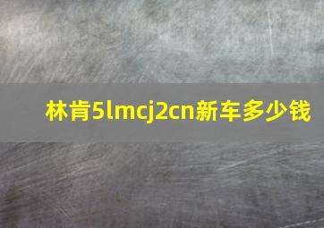 林肯5lmcj2cn新车多少钱