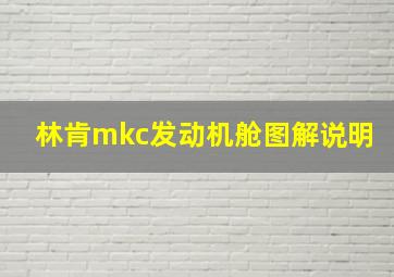 林肯mkc发动机舱图解说明