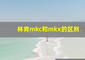 林肯mkc和mkx的区别