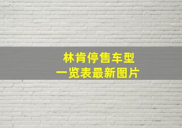 林肯停售车型一览表最新图片