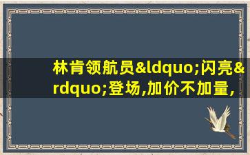 林肯领航员“闪亮”登场,加价不加量,却让豪华永不妥协