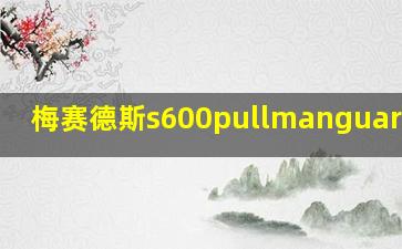 梅赛德斯s600pullmanguard价格