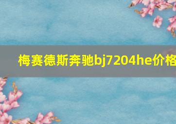 梅赛德斯奔驰bj7204he价格