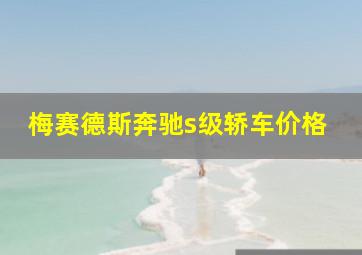 梅赛德斯奔驰s级轿车价格