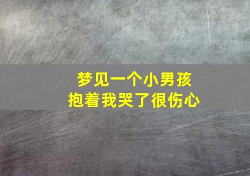 梦见一个小男孩抱着我哭了很伤心