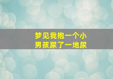 梦见我抱一个小男孩尿了一地尿