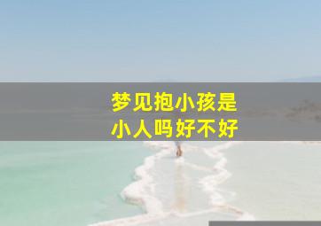 梦见抱小孩是小人吗好不好