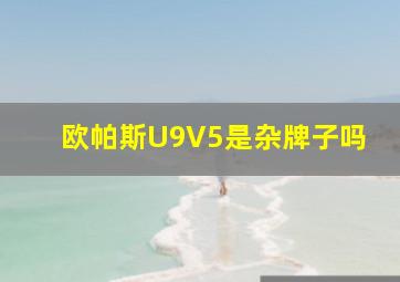 欧帕斯U9V5是杂牌子吗