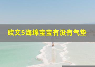 欧文5海绵宝宝有没有气垫