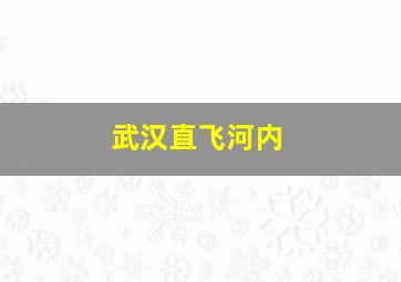 武汉直飞河内