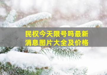 民权今天限号吗最新消息图片大全及价格