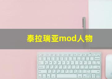 泰拉瑞亚mod人物