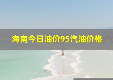 海南今日油价95汽油价格