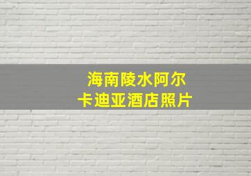 海南陵水阿尔卡迪亚酒店照片