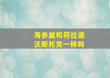 海参崴和符拉迪沃斯托克一样吗