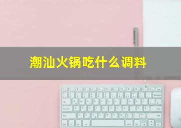 潮汕火锅吃什么调料