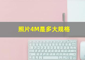 照片4M是多大规格