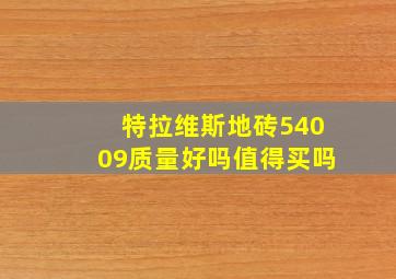 特拉维斯地砖54009质量好吗值得买吗