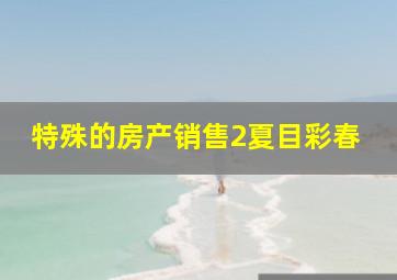 特殊的房产销售2夏目彩春