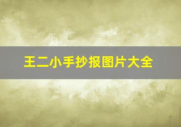 王二小手抄报图片大全