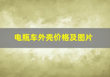 电瓶车外壳价格及图片