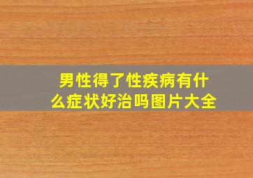 男性得了性疾病有什么症状好治吗图片大全