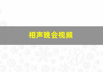 相声晚会视频