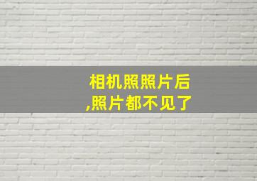 相机照照片后,照片都不见了