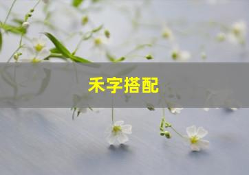 禾字搭配