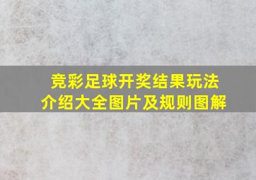 竞彩足球开奖结果玩法介绍大全图片及规则图解