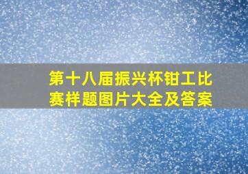 第十八届振兴杯钳工比赛样题图片大全及答案