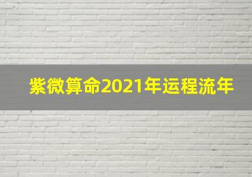 紫微算命2021年运程流年