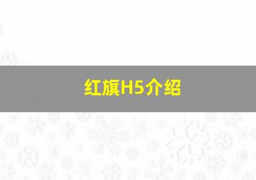 红旗H5介绍