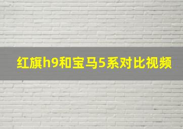 红旗h9和宝马5系对比视频