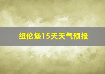 纽伦堡15天天气预报